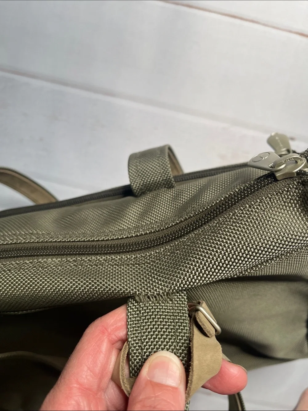 Briggs & Riley Shopper Tote Travel Bag Laptop Briefcase Mens Zip Carry On Mens